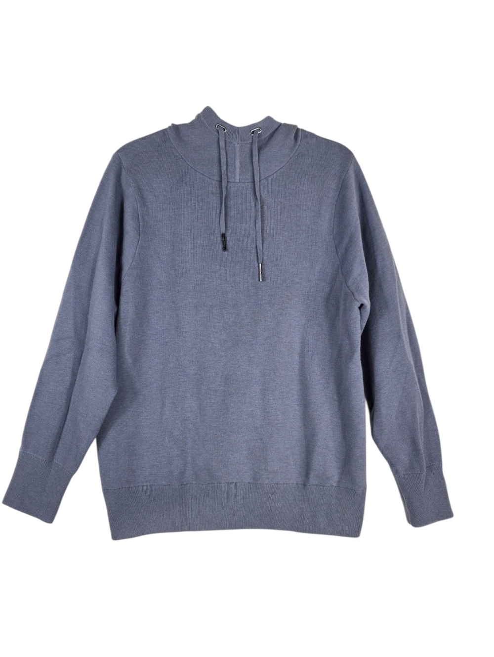 Massimo Dutti  wool knit Drawcord hoodie